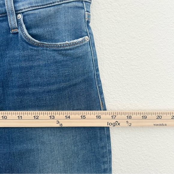 Hudson Jeans Barbara Straight Leg Denim Pants Ankle High Waist Blue Size 26 - Picture 12 of 16